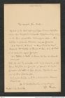 Nachlass Franz Steindachner, Brief von Eduard Grube an Franz Steindachner (08.12.1874), Inv.Nr. 185.02, Seite 1